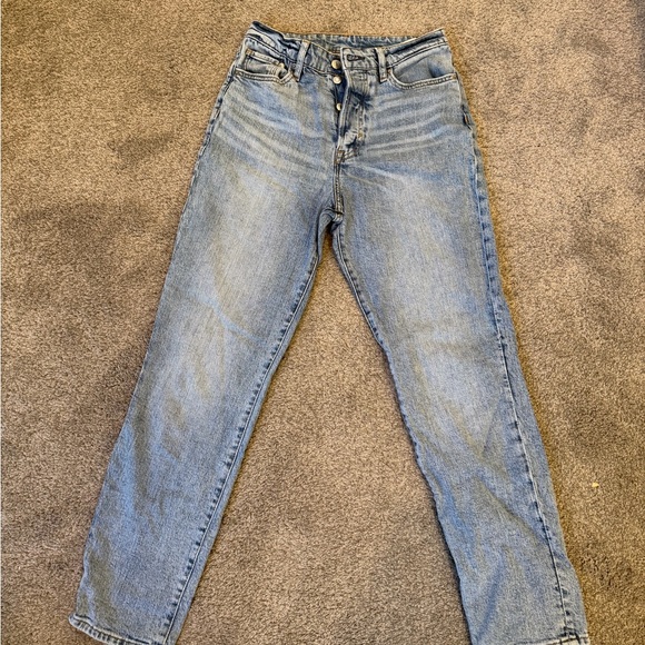 💥4/$20 H&M Women’s size 6 ultra high waisted mom jeans. Worn once! BUNDLE & SAVE - Picture 9 of 11